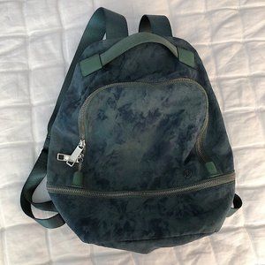 2021 Lululemon City Adventurer Backpack Mini 10L Aquila Jade Green Twill Multi